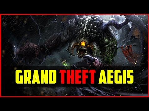 Na`Vi.SoNNeikO Grand Theft Aegis, Ninja Style! vs HR @ TI5 Qualifier