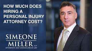 How much does hiring a personal injury attorney cost? video thumbnail