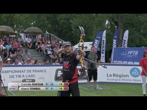 Dufour - Tombul Or JHCO | Championnat de France FITA Jeunes Vichy 2017