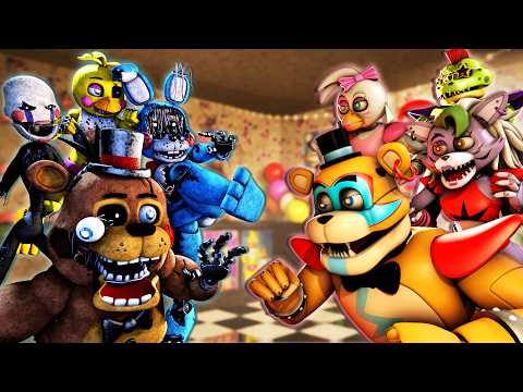 FNAF: Security Breach vs. Withered Toy Animatronics