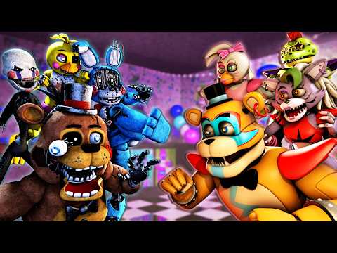 FNAF: Security Breach vs. Withered Toy Animatronics