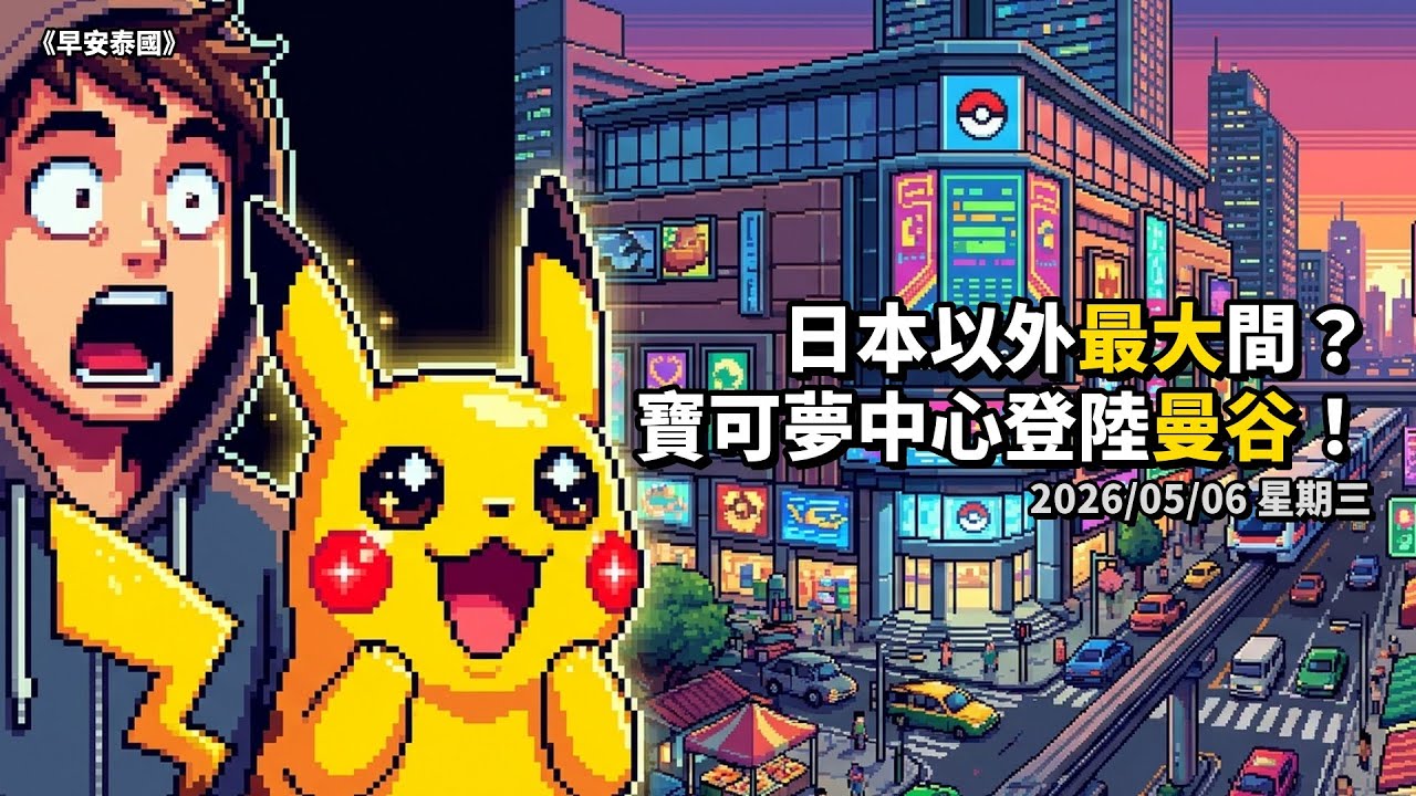 欸你聽說了嗎，寶可夢中心要開在曼谷了！ episode artwork
