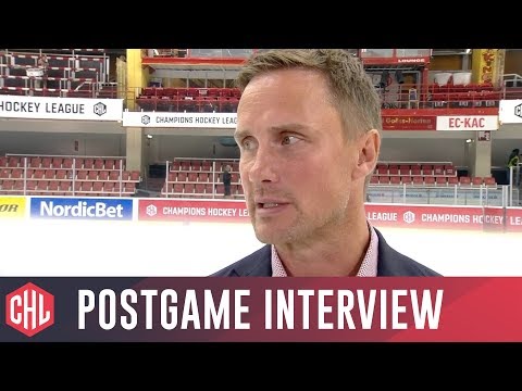 KAC Klagenfurt vs. Frölunda Indians postgame interviews