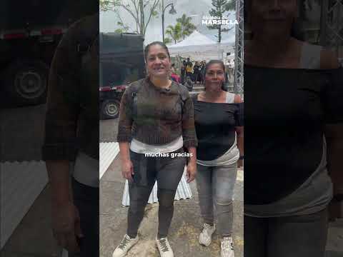 Seguimos acompañando a nuestras comunidades #alcaldiademarsella #gestiondelriesgo