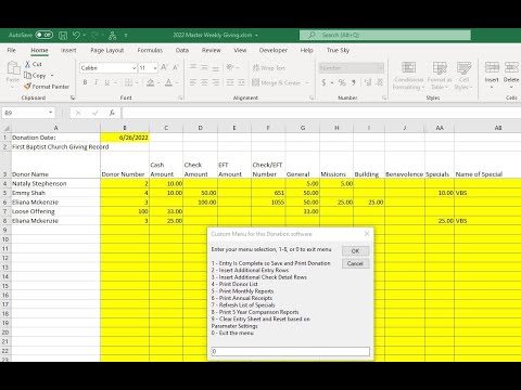 Software para ajudar sua igreja a contar e registrar doações