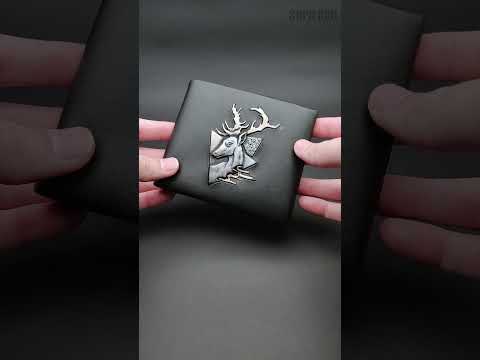 Dompet Bifold Kulit Bison Denim w116