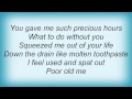 Split Enz I See Red Lyrics