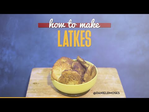 How To Make Latkes - a #stopmotion recipe