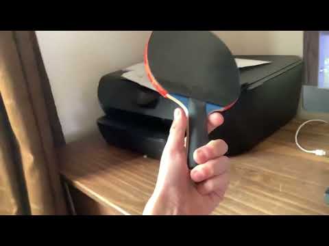 My new table tennis bat (winning loop)