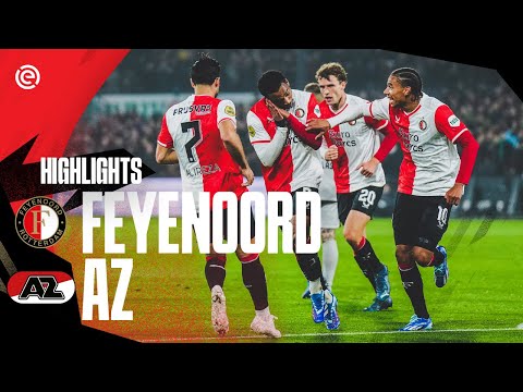 Feyenoord Rotterdam 1-0 AZ Alkmaar Zaanstreek 