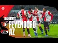 TIMBER BANGER and a CLEAN SHEET? | Highlights Feyenoord - AZ | Eredivisie 2023-2024