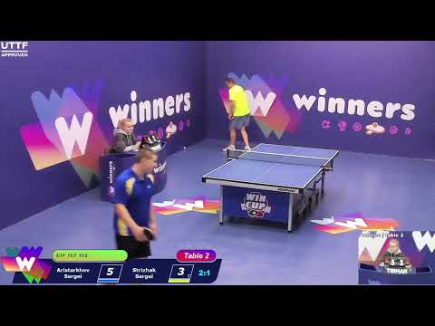 WINners CUP table 2  20.01  Aristarkhov Sergei - Strizhak Sergei  16:30
