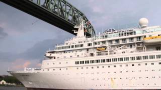 Cruise ship Black Watch, Kiel Canal, May 08, 2013