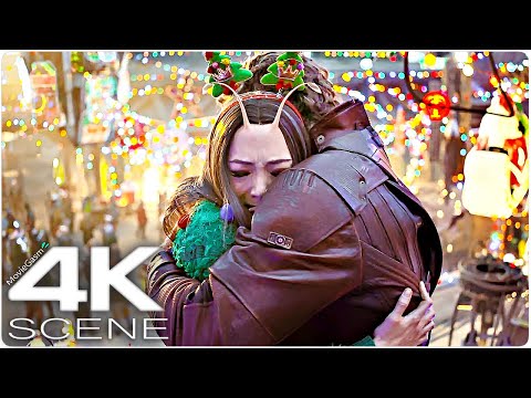 Star Lord Finds out Mantis is his Sister (2022) 4K Scene | Guardians Of The Galaxy Holiday MovieClip