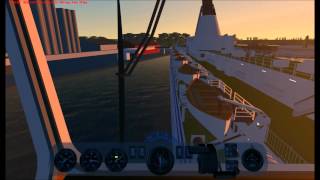 M/S Estonia  Stockholm-Tallinn (Simulation) Part 1