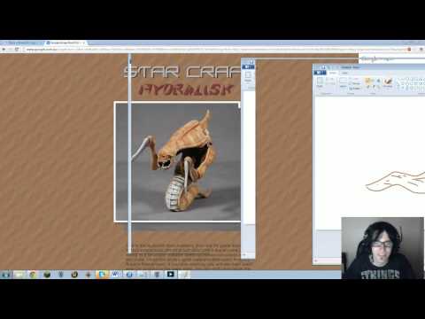 Laughing Man: Draws a Hydralisk!