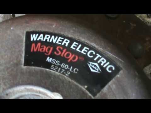 Craftsman Clutch PTO Warner Electric Mag Stop ( Dana ) MSS-60-LC 5217-2