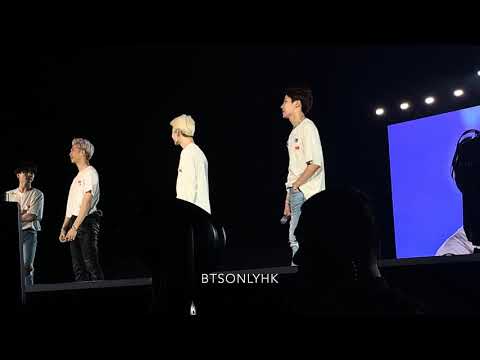 190407 Ending Talking BTS(방탄소년단) Love Yourself Tour in Bangkok Day 2 Fancam