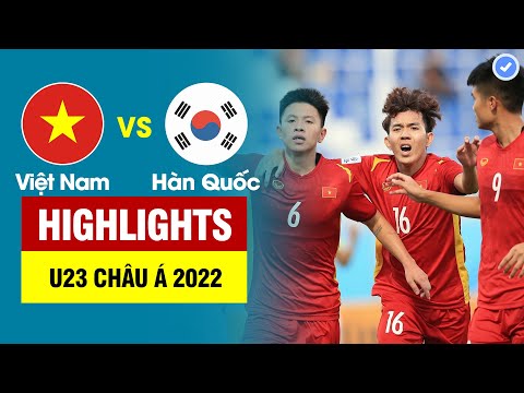 #HighlightsU23ChâuÁ2022 #U23ViệtNam #U23HànQuốc
Highlights U23 Việt Nam vs U23 Hàn Quốc | Ghi siêu phẩm sấm sét - Việt Nam tạo kỳ tích trước Hàn Quốc
___
►Vietnam...
