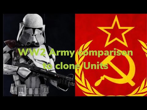 Clone Units Comparison On WW2 Armies With Anthems