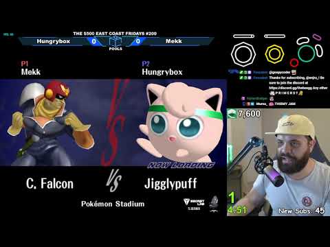 ECF #200 - Mekk (Captain Falcon) vs Hungrybox (Jigglypuff) - Top 24 WQF