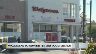 Walgreens begins administering COVID-19 booster shot to those eligible