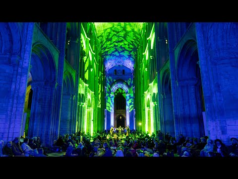 Britten Sinfonia's immersive Surround Sound Playlist concert at Ely Cathedral (90 second highlights)