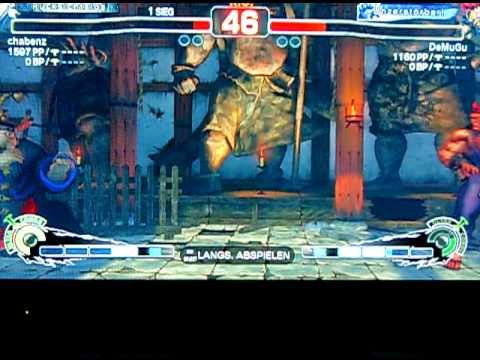SSF4 AE: chabenz(Rufus) vs DeMuGu(Akuma)