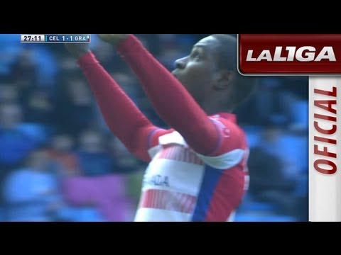 Gol de Ighalo (1-1) en el Celta de Vigo - Granada CF - HD