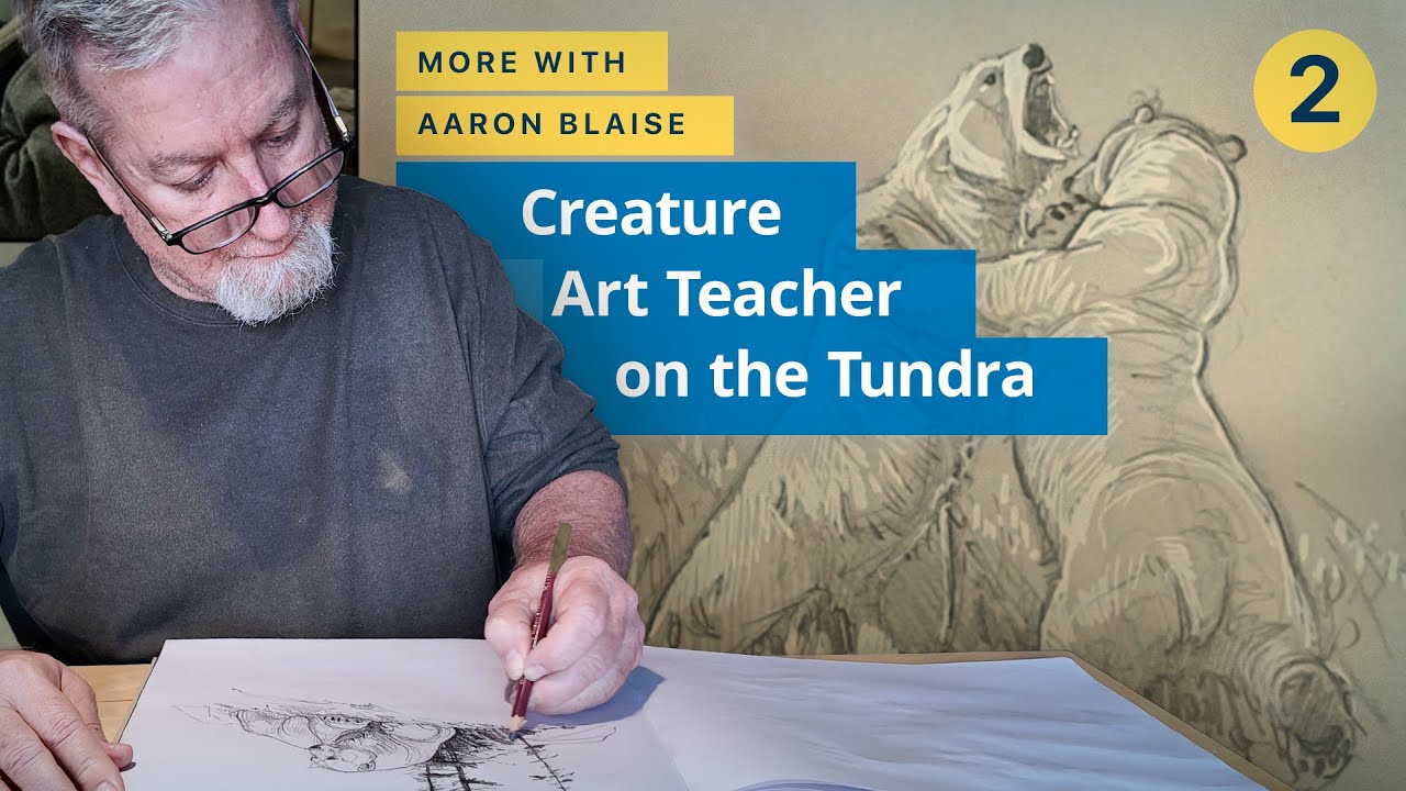 Creature Art Teacher on the Tundra: Drawing Moms & Cubs with Aaron Blaise | Tundra Connections 2025