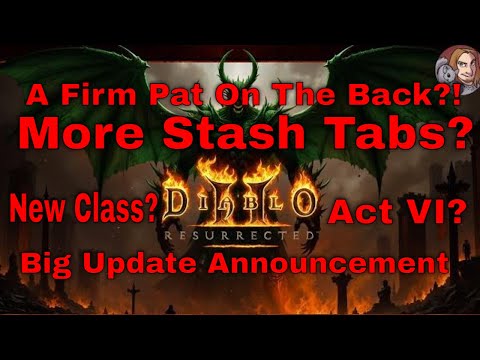 D2R Big Update Announcement (Feb 11th @ 2pm PST)