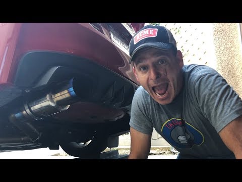 DIY Tomei Extreme Ti Titanium Exhaust - Better Sounding than Nameless?!? Subaru STI Project