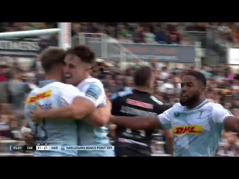 Premiership Highlights: Quins overturn 31-7 half-time deficit before Exeter win it at the death