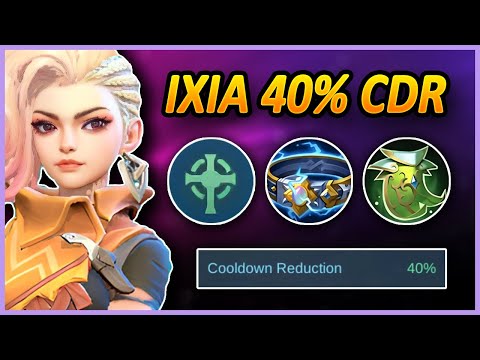 Ixia FULL TANK with 40% Cooldown Reduction (You Should Try 🎮) - Ixia Montage Eps 1