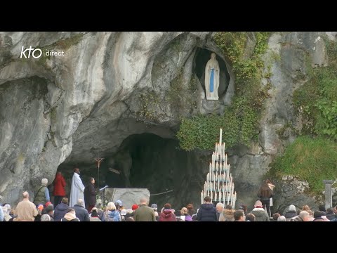 Chapelet du 9 février 2024 à Lourdes