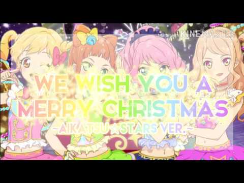 Aikatsu Stars! We wish you a merry Christmas AIKATSU☆STARS! Ver. Sena・Rie・Miki・Kana from AIKATSU☆STARS!
