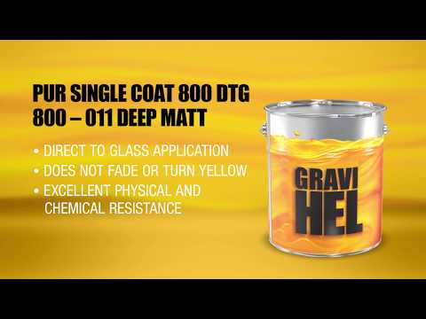 GRAVIHEL PUR SINGLE COAT 800 DTG