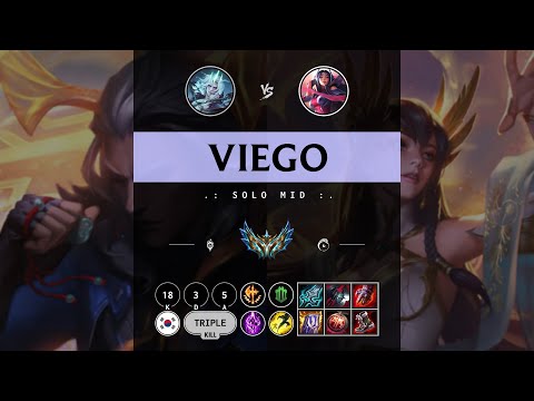 Viego Mid vs Irelia - KR Challenger Patch 14.11