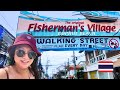 Koh Samui 2025 Pantai Bophut Pasar Malam Desa Nelayan Pertunjukan Api Kuliner Jalanan Thailand