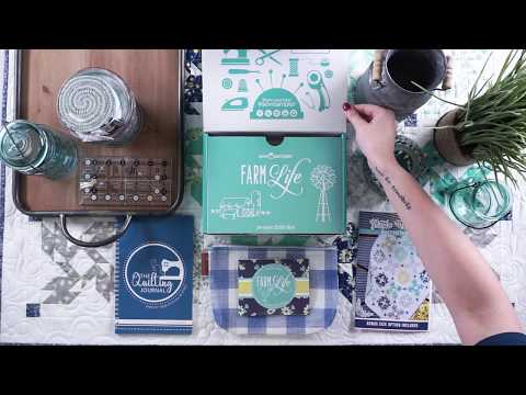 Fat Quarter Shop's "Sew Sampler" Monthly Subscription Quilting Box - January 2020