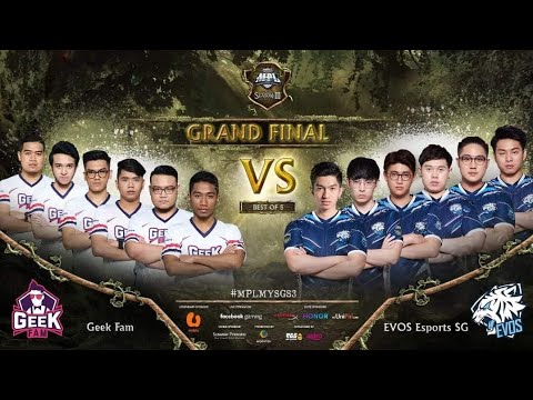 *FINAL* (Match 3) GEEK FAM vs EVOS ESPORTS SG | GRAND FINAL MPL SEASON 3 MY/SG