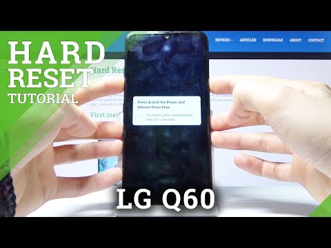 How to Hard Reset LG Q60 – Wipe Data / Bypass Pattern Lock