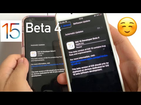 iOS 15 beta 4 released, what’s new?