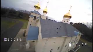 lizard 95 hit a church