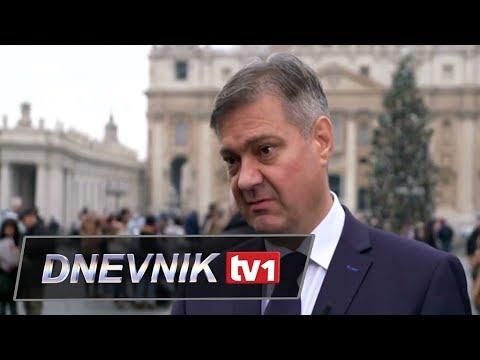 Zvizdić na audijenciji kod Pape Franje