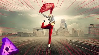 어피니티포토 집중선 효과 다운로드 / 사용법