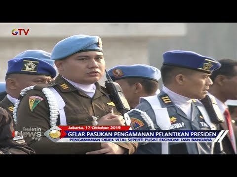 Ribuan Personel TNI-Polri Ikuti Apel Jelang Pelantikan Presiden - BIP 18/10