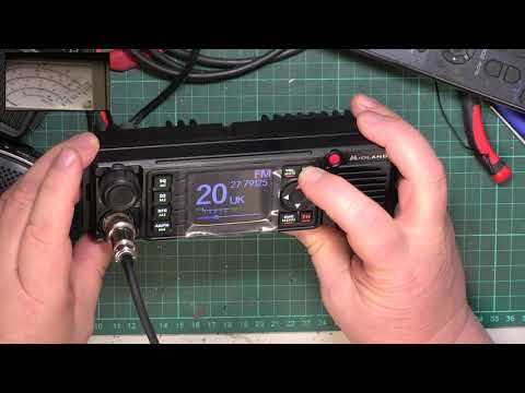 Midland 88  CE MultiNorm CB radio (mobile) Overview & adjustment