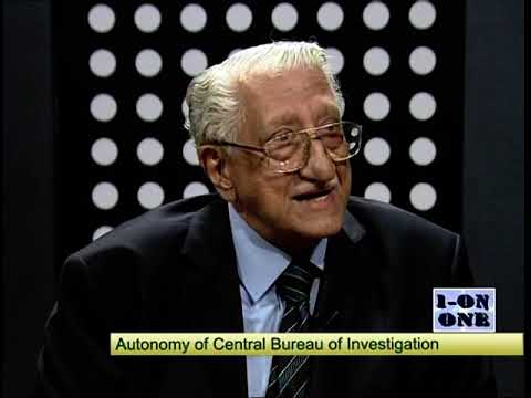 Anil Divan on Autonomy of Central Bureau of Investigation - Part II