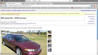 Craigslist Gadsden Alabama Used Cars Online - For Sale By Owner Classifieds in 2012